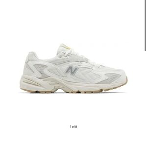 New Balance White Gray Matter 725